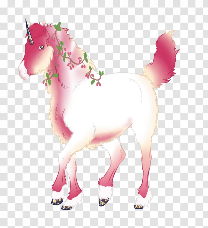 Mustang Unicorn Pink M Freikörperkultur Snout - Horse Transparent PNG