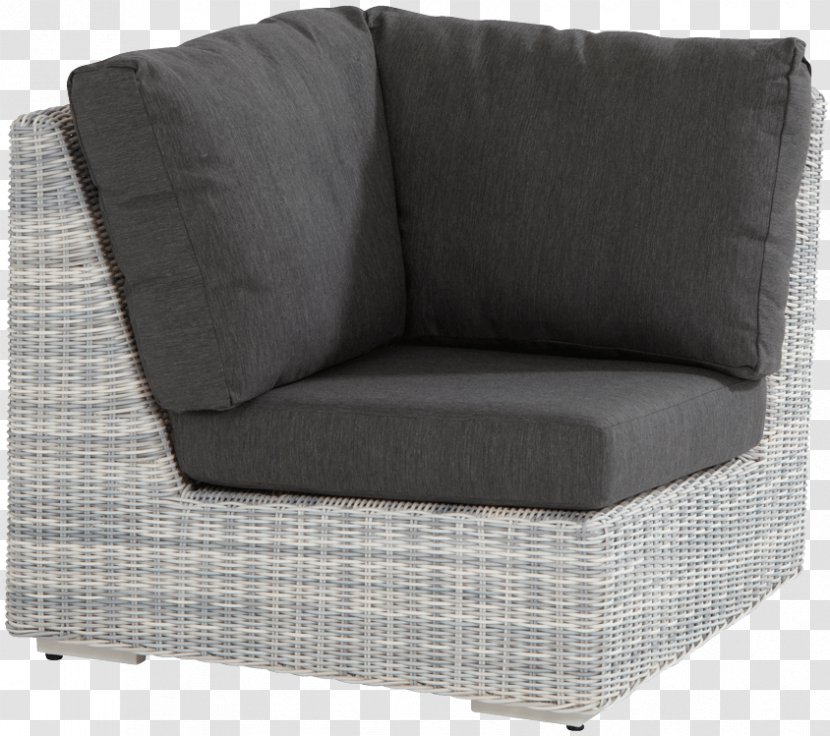Garden Furniture Pillow Bench Chair - Polyrattan - Edges And Corners Transparent PNG