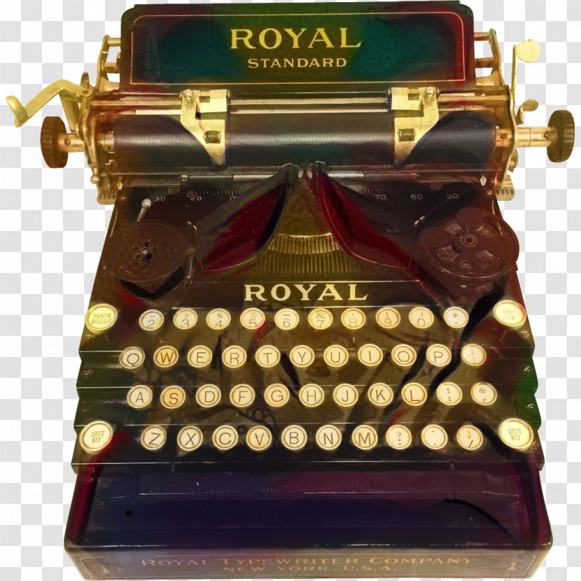 Royal Epoch Manual Typewriter Quiet Deluxe Futura Office Supplies - Olivetti Lettera 32 - Equipment Transparent PNG