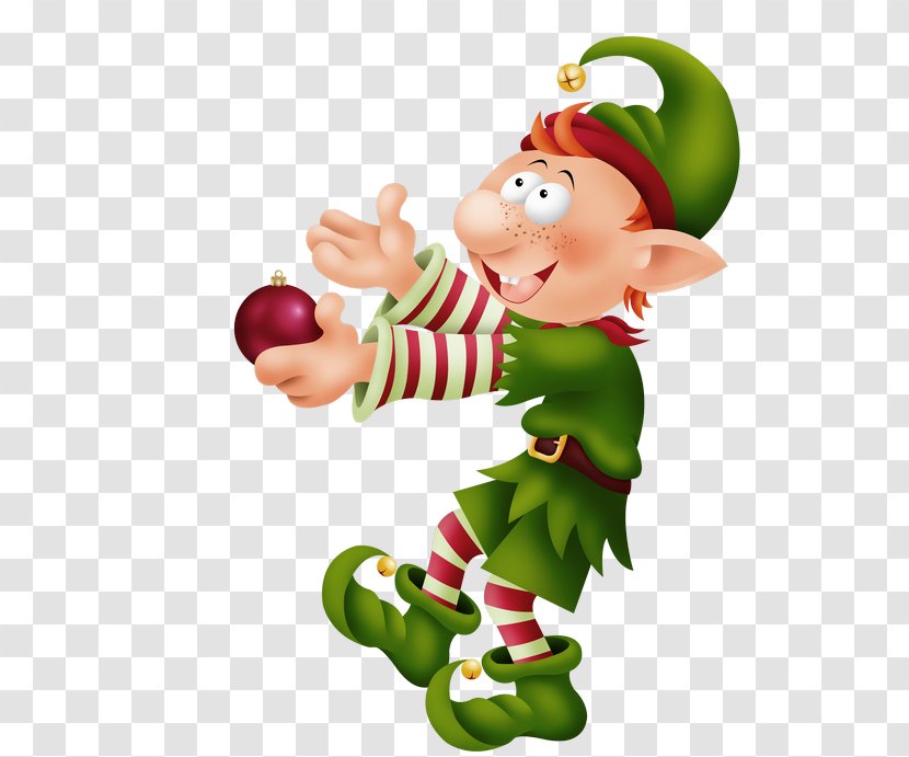 Christmas Day Elf Image Drawing - Cartoon - Babysitter Transparent PNG