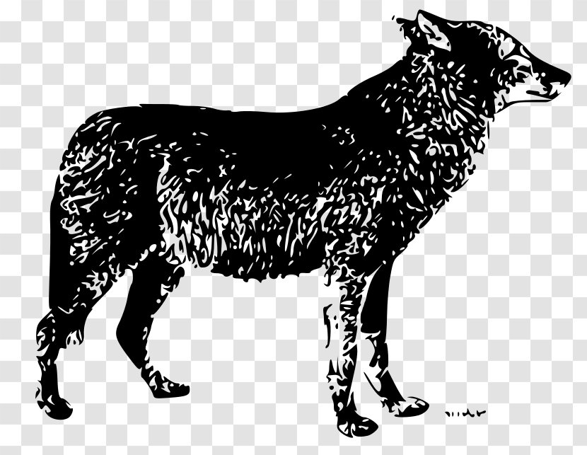 Dog Lone Wolf Pack Black Clip Art Transparent PNG