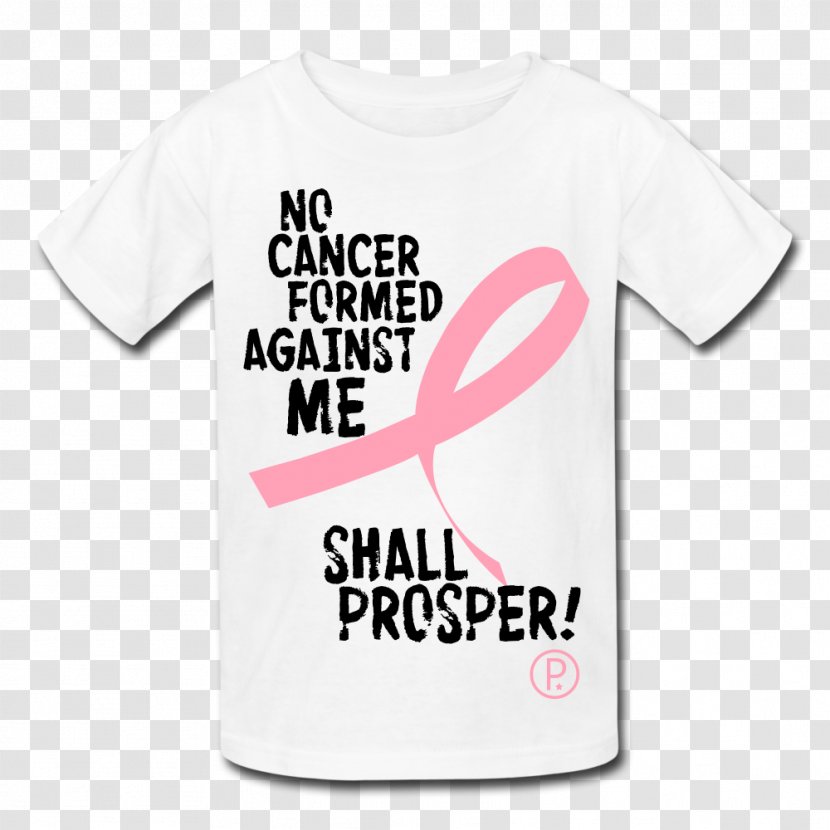 Printed T-shirt Unisex Child - Flower - Susan G. Komen For The Cure Transparent PNG