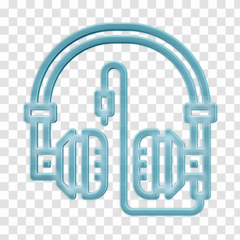 Cartoonist Icon Headphones Icon Audio Icon Transparent PNG