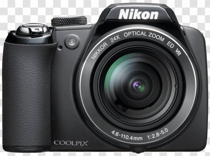 Nikon Coolpix P90 Superzoom Zoom Lens Camera - Photo Image Transparent PNG