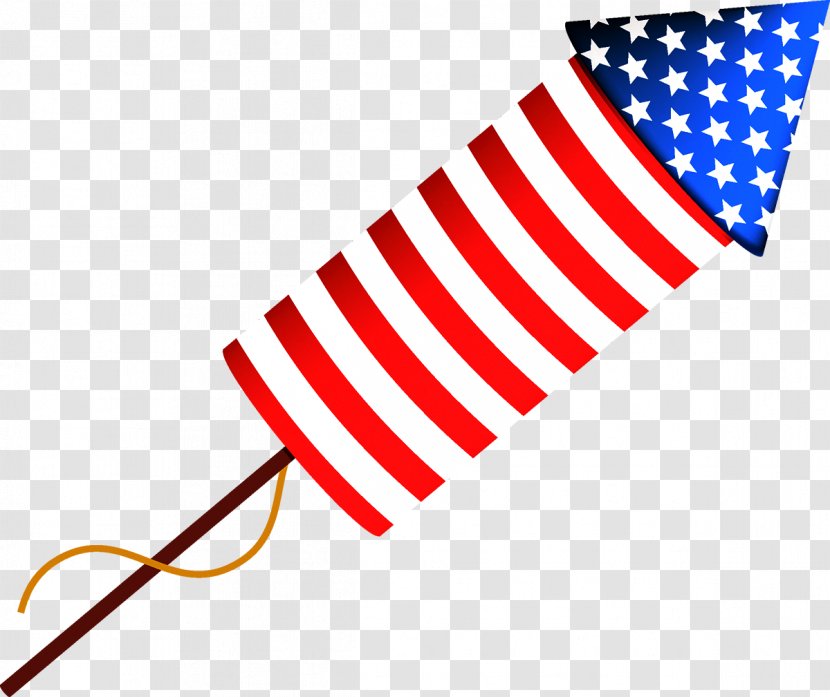 Firecracker Fireworks Independence Day Flag Of The United States - Point - Firecrackers Transparent PNG