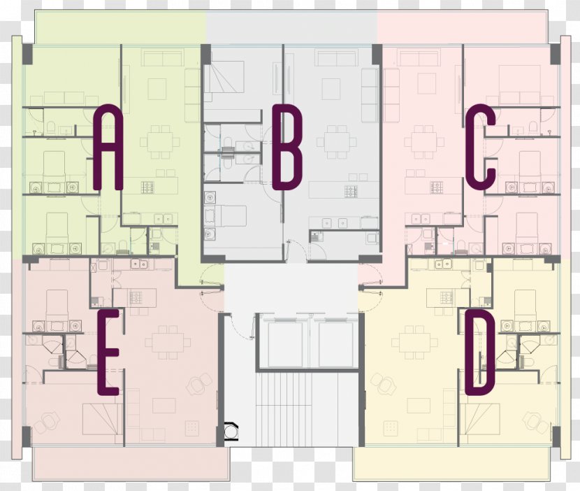 Floor Plan Architecture - Elevation - Design Transparent PNG