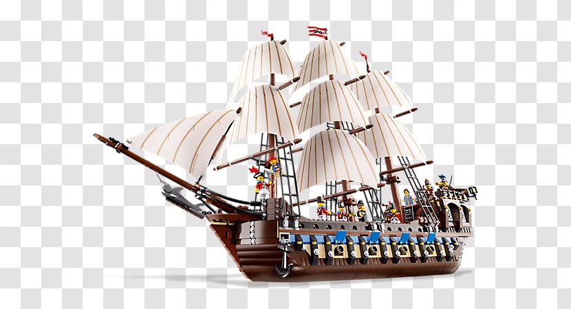 Lego House Pirates Minifigure Creator - Manila Galleon - Toy Transparent PNG