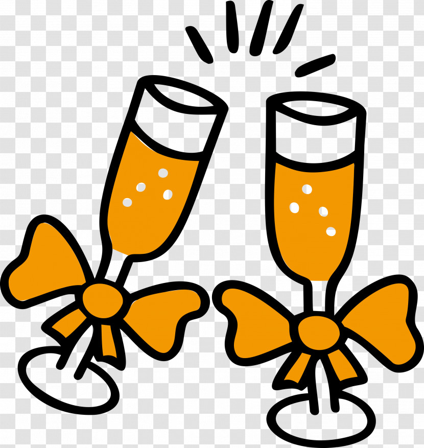 Champagne Party Celebration Transparent PNG