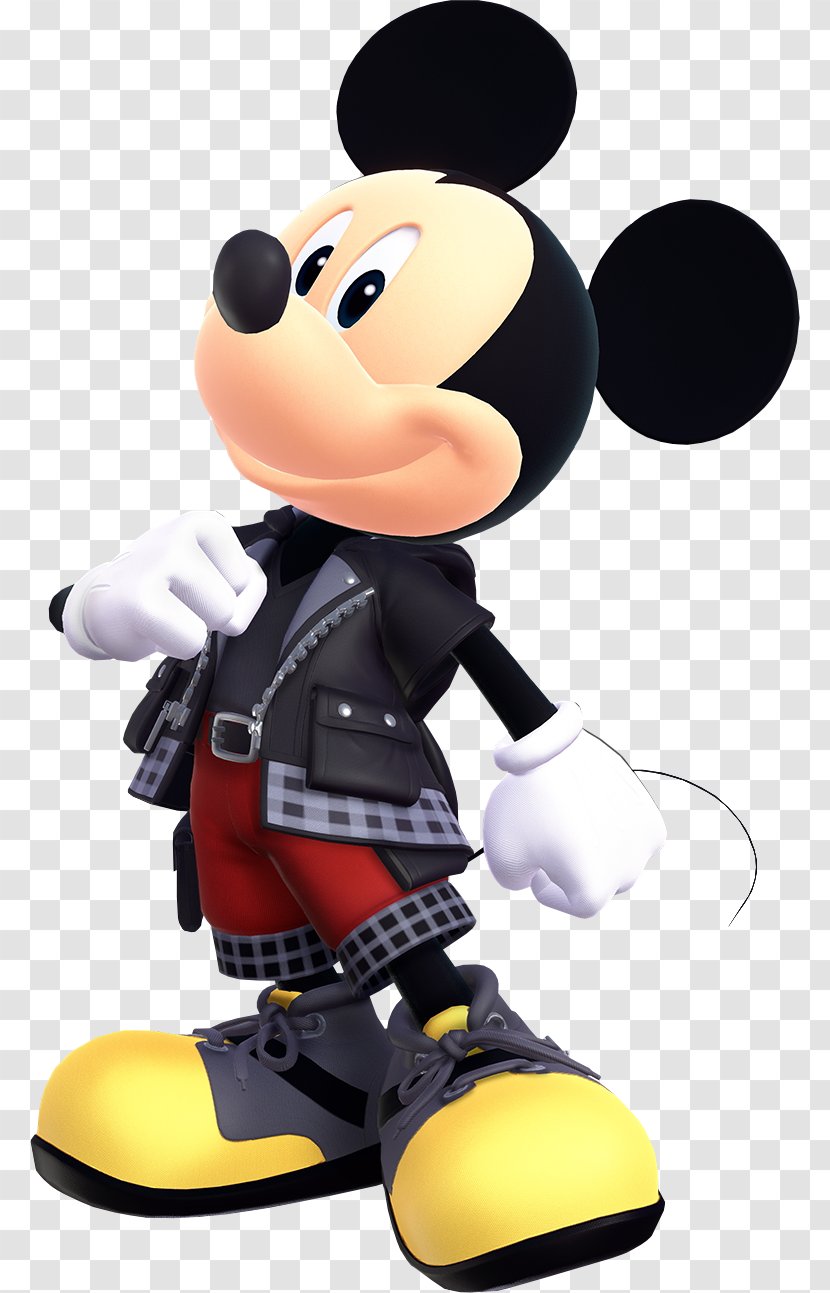 Kingdom Hearts III Mickey Mouse Sora - Action Figure Transparent PNG