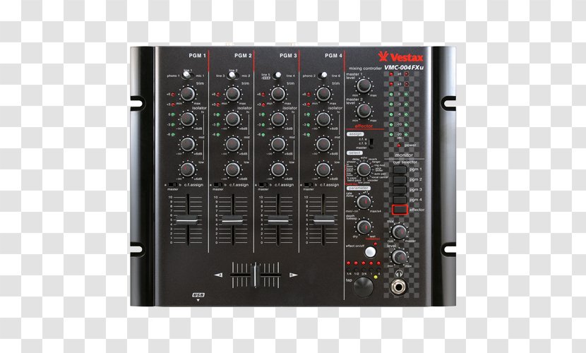 Audio Mixers Vestax DJ Mixer Disc Jockey Mixing - Dj Mix - Controller Transparent PNG