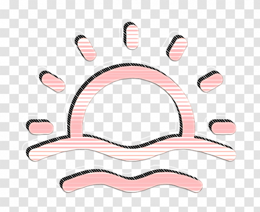 Summer Holidays Icon Sunset Icon Sunrise Icon Transparent PNG