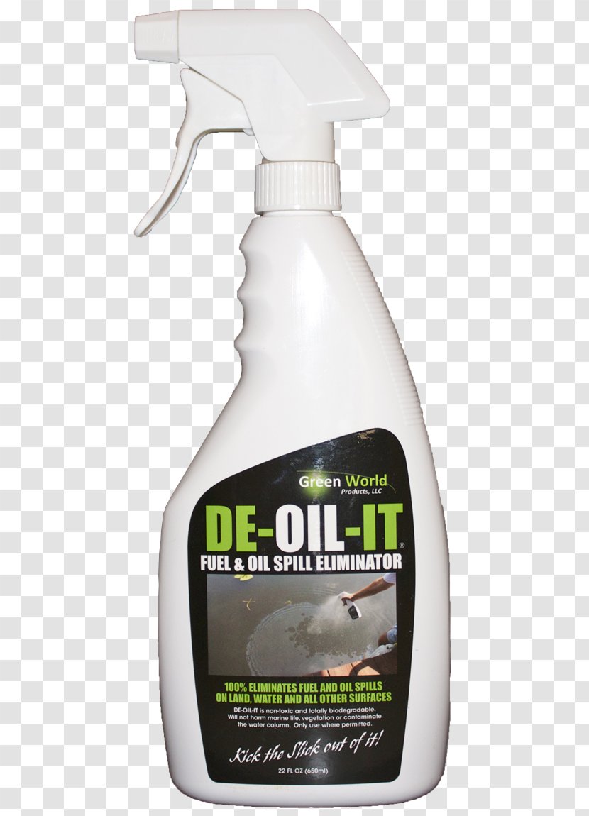 De Oil It Boat Bilge Cleaner Product Design - Spray - Slick Transparent PNG