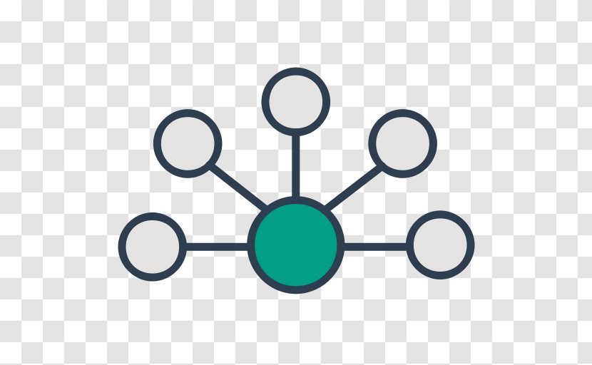 Application Programming Interface Technology Icon Design - Network Structure Transparent PNG
