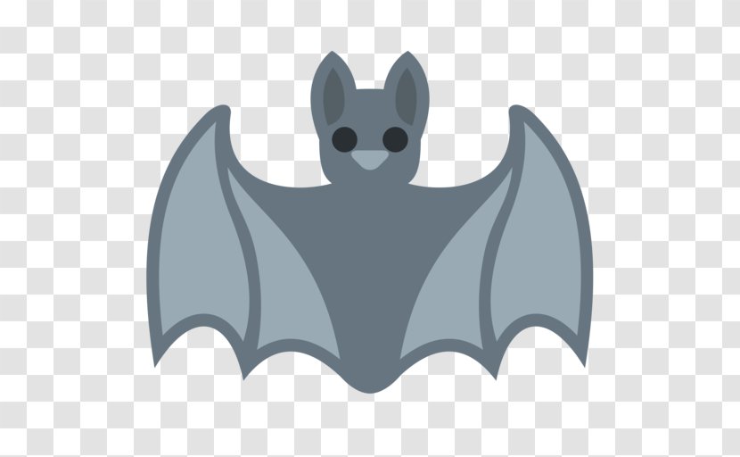 Bat Emojipedia Emoji Domain Android Nougat - Carnivoran Transparent PNG