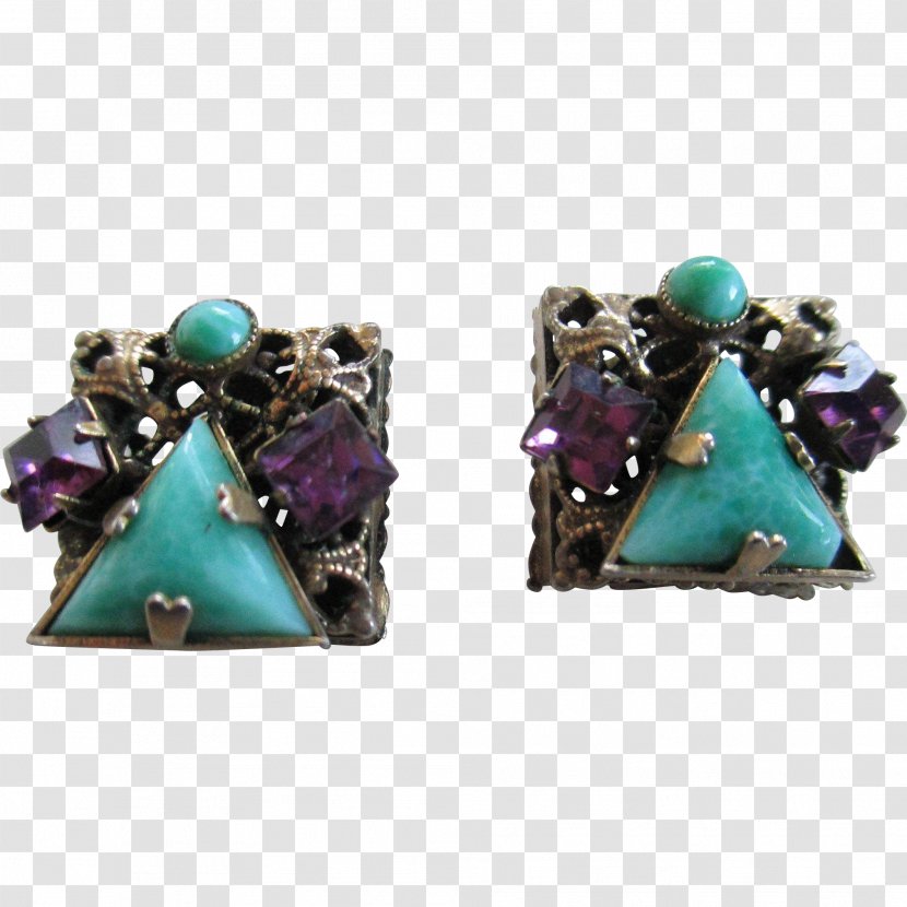 Turquoise Earring Amethyst Emerald Gemstone Transparent PNG