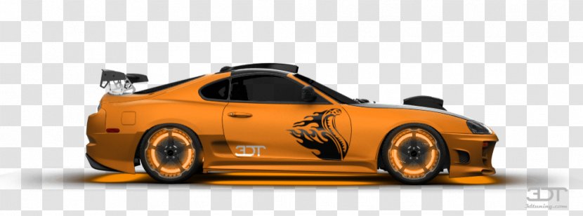 Sports Car 1998 Toyota Supra Coupe Tuning - Model - Free Download Transparent PNG