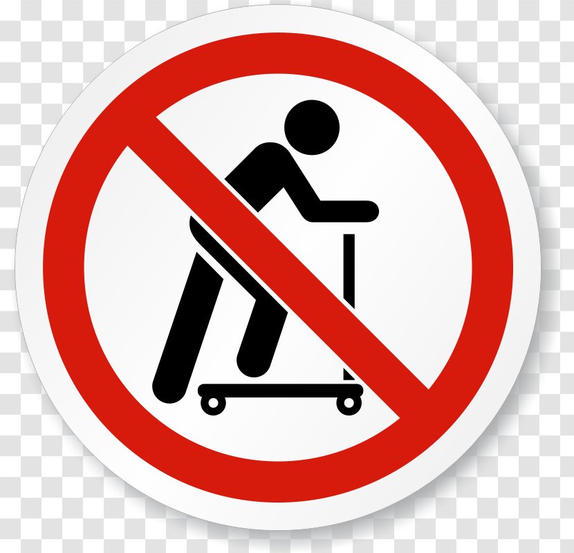 Bicycle Traffic Sign Kick Scooter Skateboarding Cycling - Logo - Construction Crane Transparent PNG