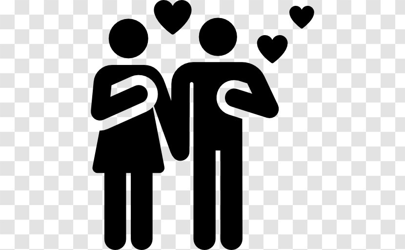 Couple Icon - Text - Area Transparent PNG
