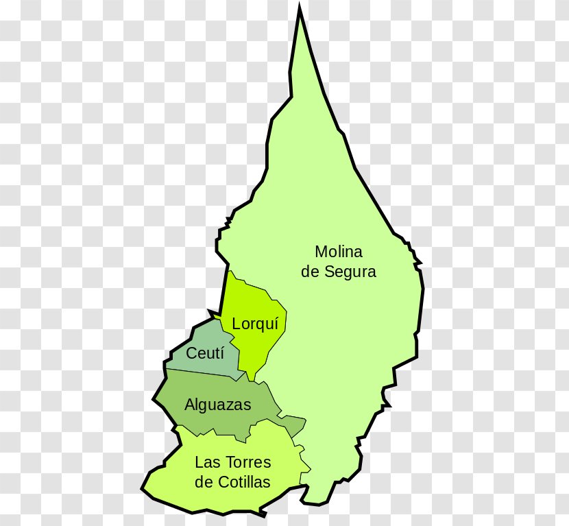 Molina De Segura Vega Del Map Wikipedia Wikimedia Commons - Encyclopedia Transparent PNG