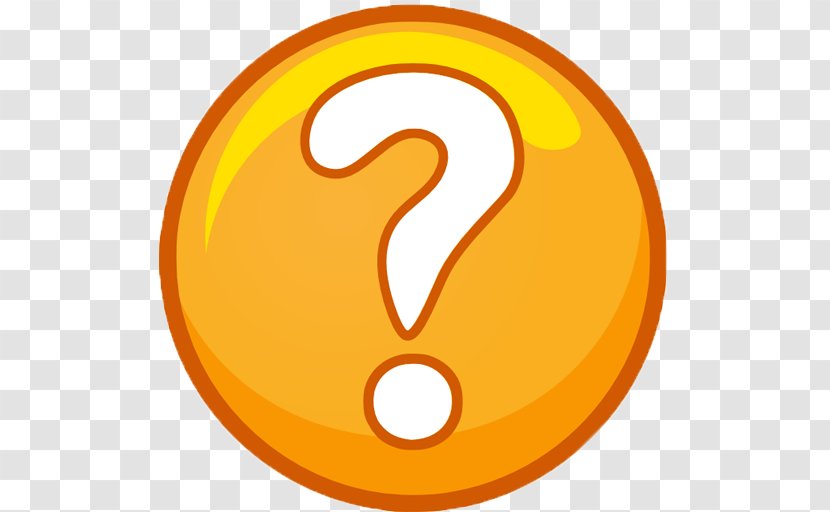 Clip Art Question Mark Image - Information - Yellow Transparent PNG