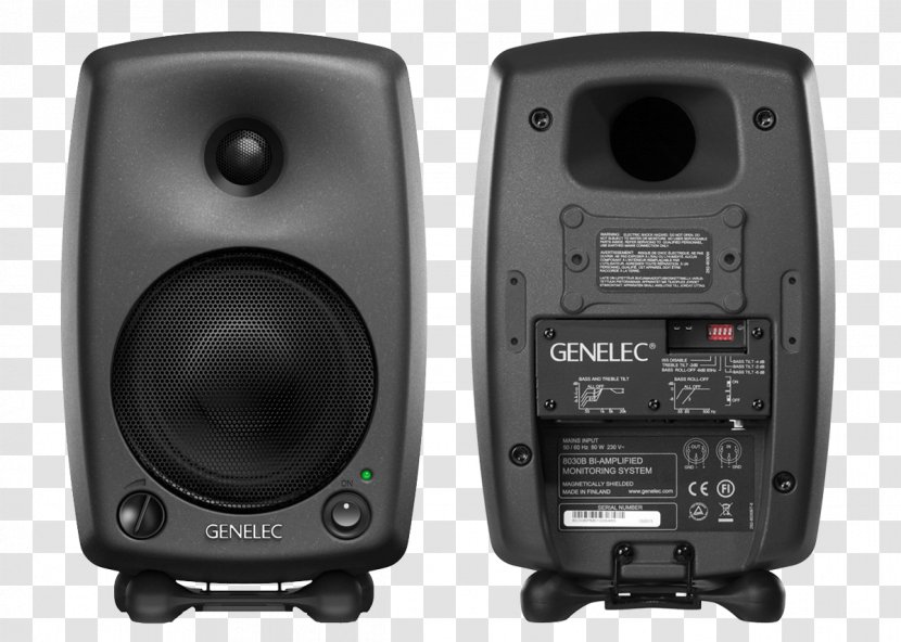 Genelec Studio Monitor Audio Loudspeaker Amplifier - Heart Transparent PNG