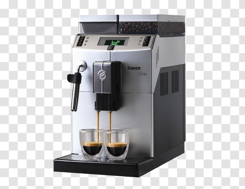 Philips Saeco Lirika Кавова машина Coffeemaker Espresso - Home Appliance - Coffee Transparent PNG