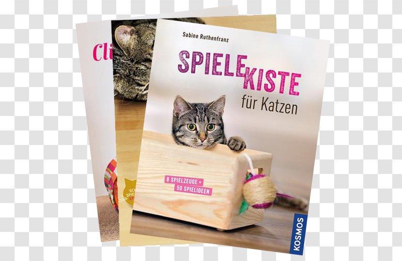 Spielekiste Für Katzen: 8 Spielzeuge - Game - 50 Spielideen Whiskers Cat Book MeowCat Transparent PNG