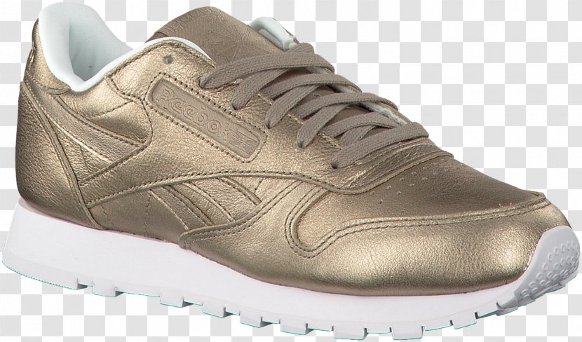Sneakers Shoe Footwear Reebok Leather - Beige Transparent PNG
