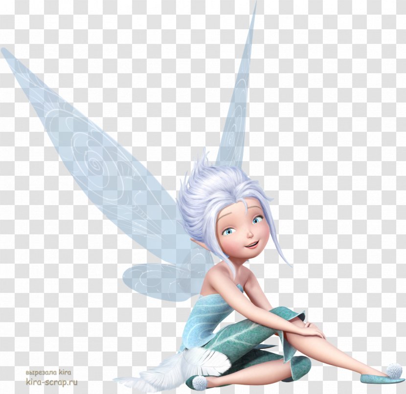 Tinker Bell Disney Fairies Silvermist Vidia Periwinkle - Figurine - Fairy Transparent PNG
