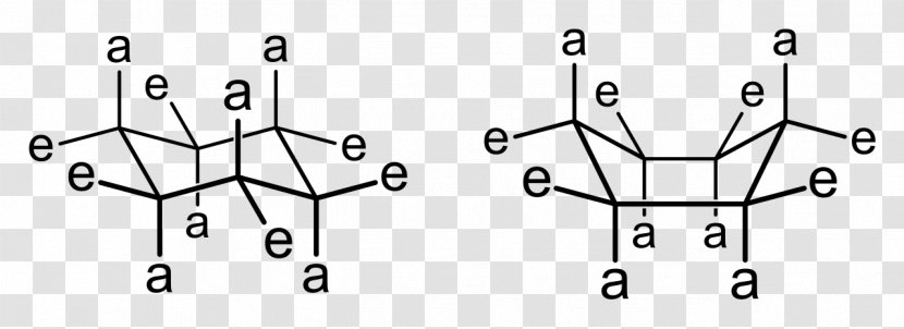 Cyclohexane Conformation Conformational Isomerism Cycloalkane Chemistry - Drawing Transparent PNG