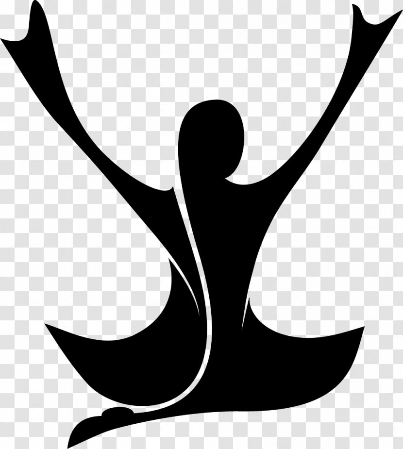 Teacher Kripalu Center Yoga Instructor Clip Art - Black And White - Logo Picture Download Transparent PNG