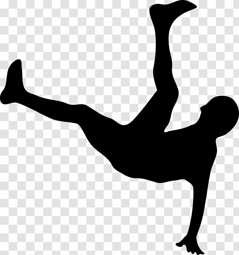 Bicycle Kick Football Player - Karate - Falling Transparent PNG