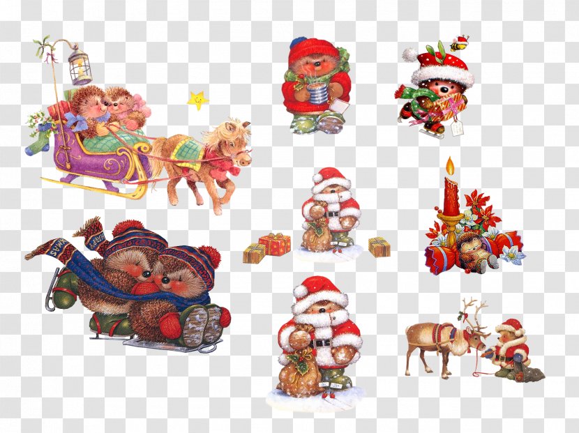 Clip Art - Tiff - Santa Claus Transparent PNG