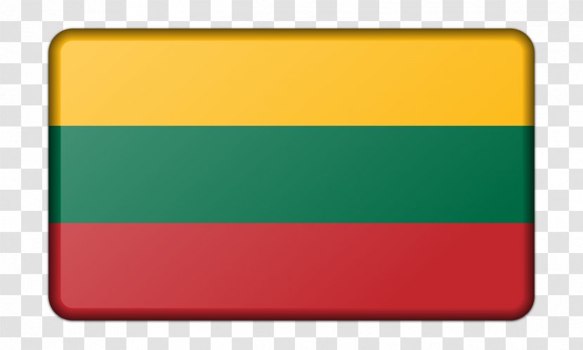Flag Of Lithuania Europe National - Orange Transparent PNG