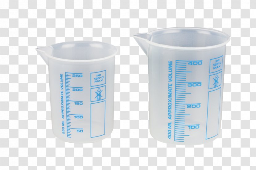 Beaker Milliliter Plastic Duran Measuring Cup - Mug - Pinsetter Transparent PNG