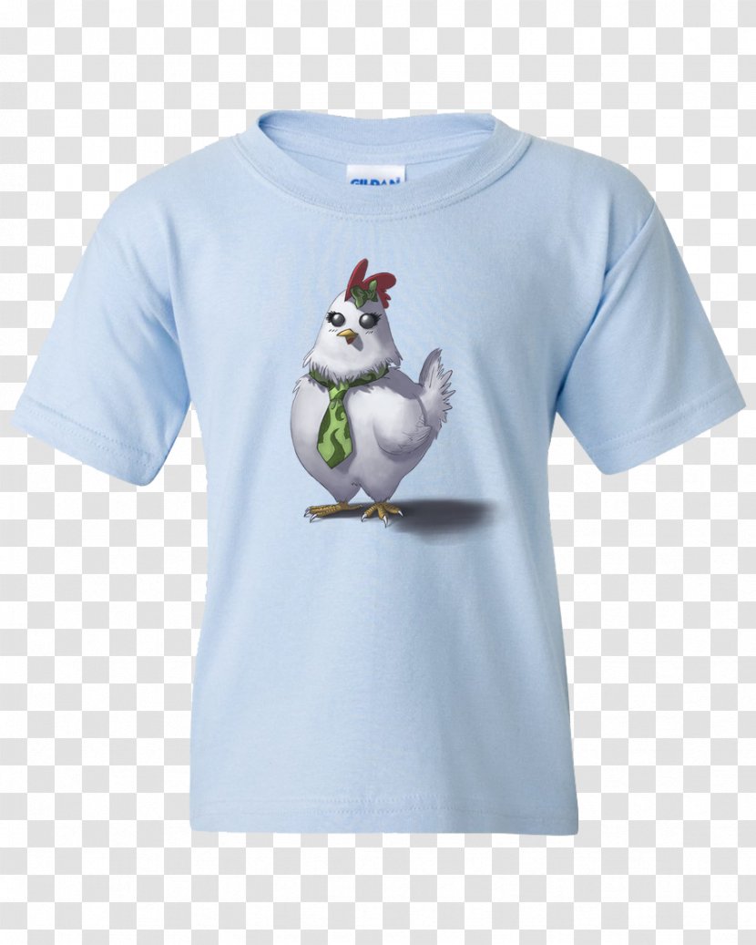 T-shirt Gildan Activewear Sleeve Clothing Neckline - Top - Hen Transparent PNG