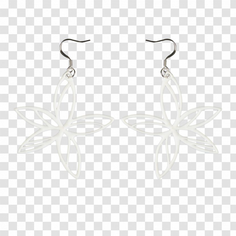 Earring Body Jewellery Silver - Jewelry Transparent PNG