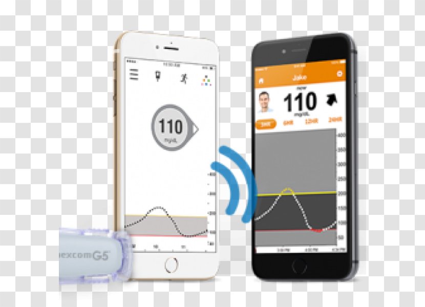 Dexcom Continuous Glucose Monitor Blood Meters Mobile Phones - Phone - Business Transparent PNG