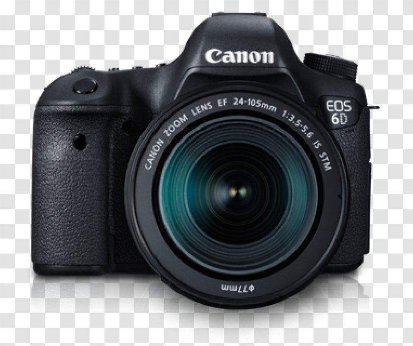 Canon EOS 6D Mark II EF 24–105mm Lens 750D Full-frame Digital SLR - Slr - Camera Transparent PNG