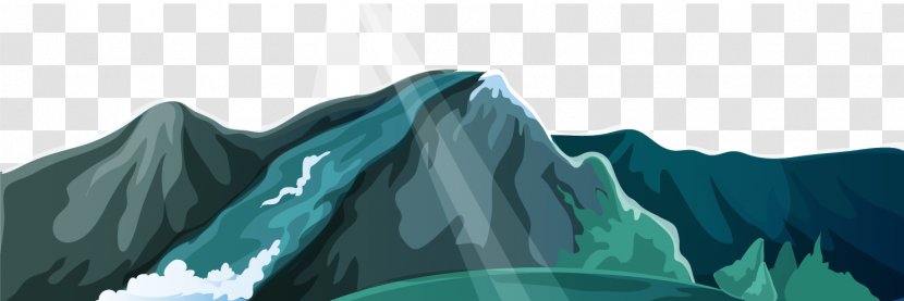 Mountain Landscape - Brand - Geometric Mountains Transparent PNG