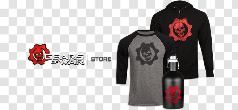 T-shirt Gears Of War 3 Hoodie - Sleeve - Xbox Games Store Transparent PNG
