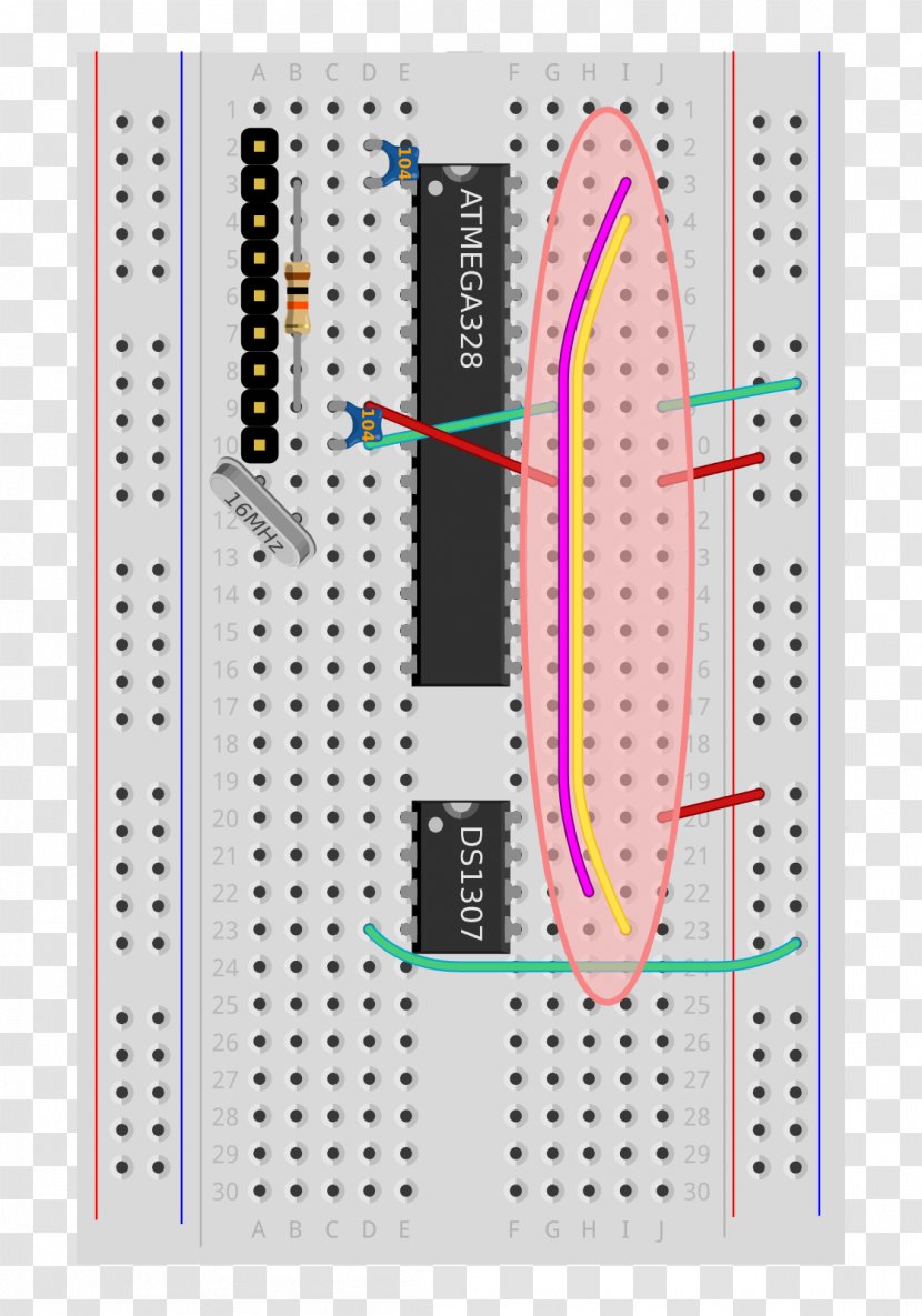 Wiring Diagram Electronic Circuit Arduino Electrical Wires & Cable - Connector - Chipsequencing Transparent PNG
