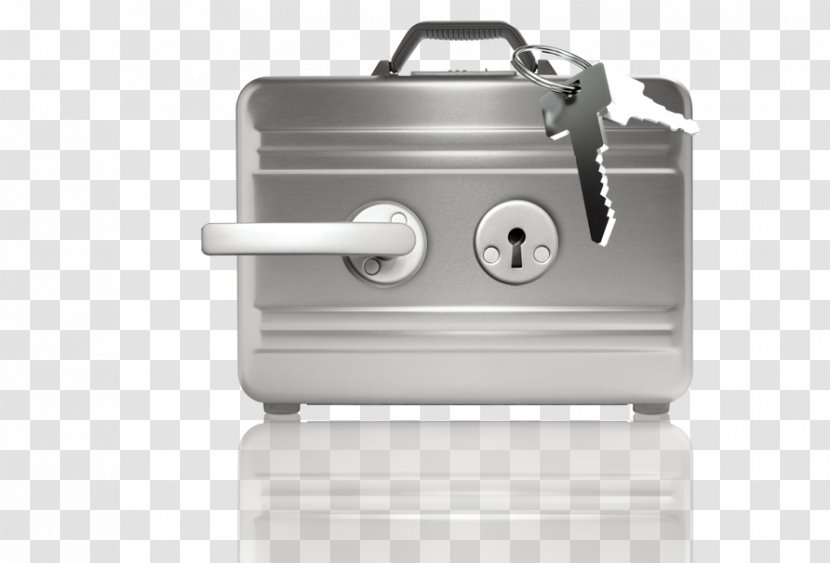 Lock Safe Deposit Box Key Door Security - Suitcase Transparent PNG