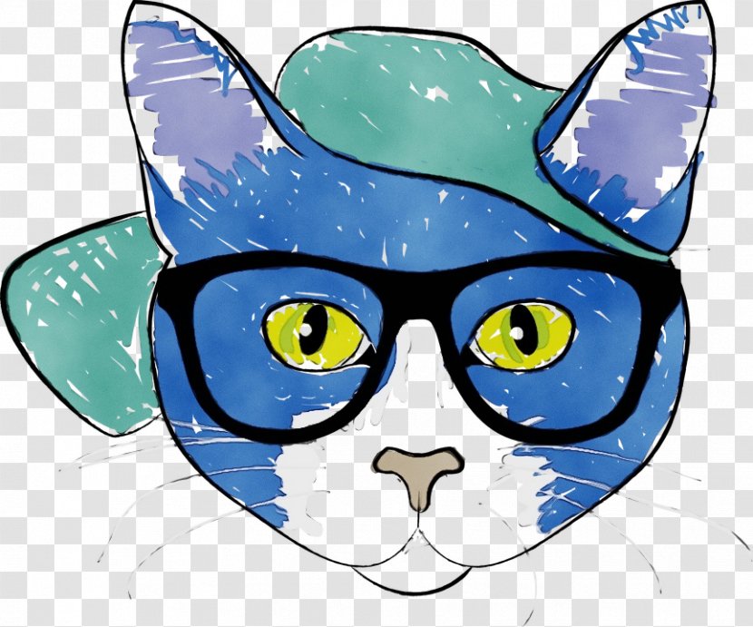 Glasses - Nose - Small To Mediumsized Cats Transparent PNG