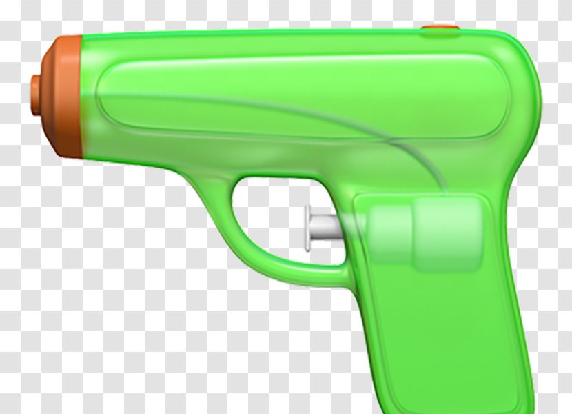 IOS 10 Emoji Water Gun - Mobile Operating System Transparent PNG