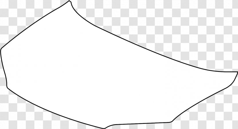 White Line Art Point Angle - Area Transparent PNG