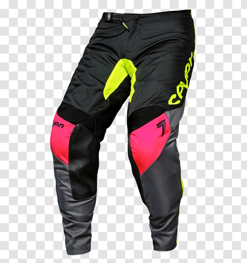 Motocross Seven MX Annex Ignite Jersey Pants Dirt Bike Motorsport - Black - Building Materials Outlet Transparent PNG
