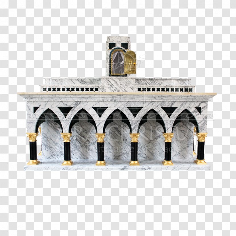 Altar Church Sacristy Ambon Baldachin - Marble Transparent PNG