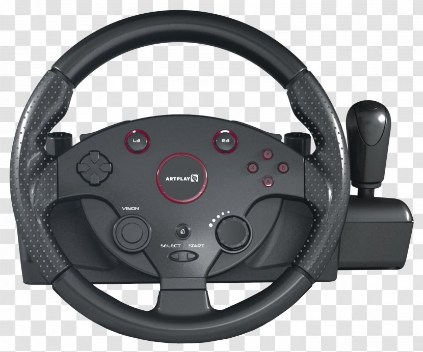 PlayStation 3 Racing Wheel Video Game Steering Transparent PNG