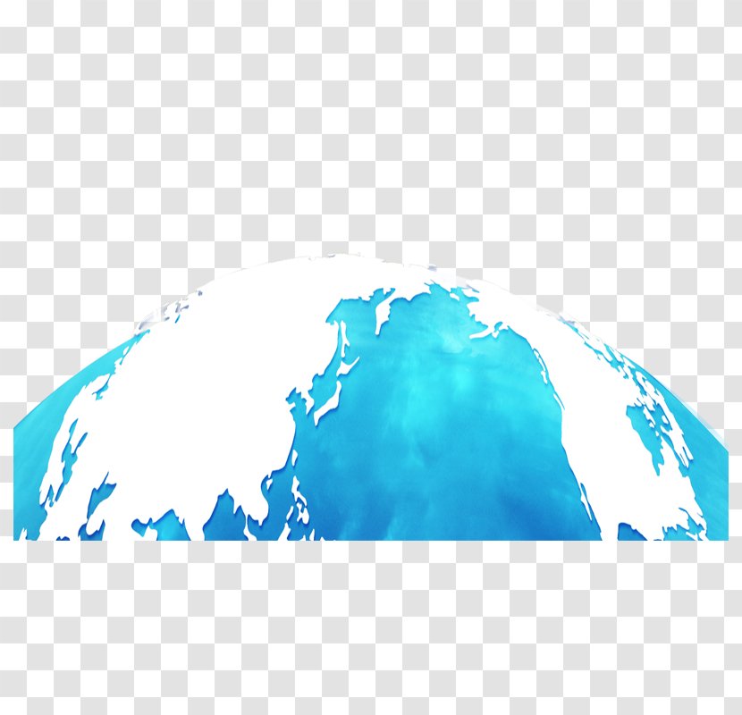 Earth Clip Art - Aqua - Blue Transparent PNG